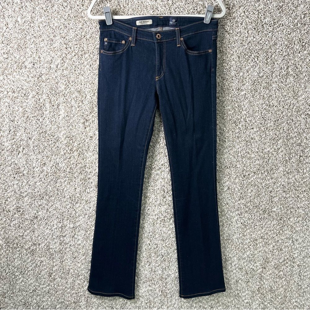 AG Adriano Goldschmied Jeans Women's 29 The Ballad Dark Wash Denim Slim Boot Cut